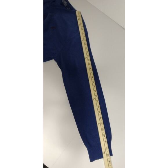 Polo Ralph Lauren Men’s XXL 100% Pima Cotton V-Neck Sweater Heather Blue - Picture 6 of 10
